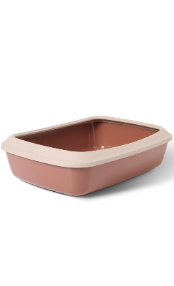 Savic WC Iriz + Rim | Champagne Pink / Tuscan Red | 42 cm