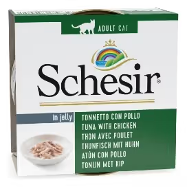 Schesir Gato Adulto Atum e Frango - Ração húmida para gato