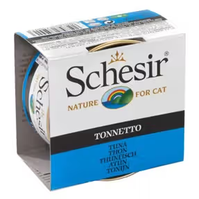 Schesir Gato Adulto Atum em Gelatina - Ração húmida para gato