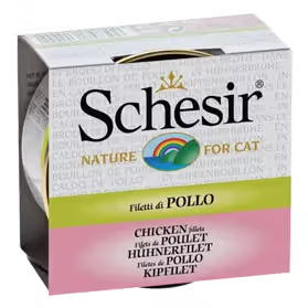 Schesir Gato Adulto Pollo en Caldo - Comida húmeda para gato