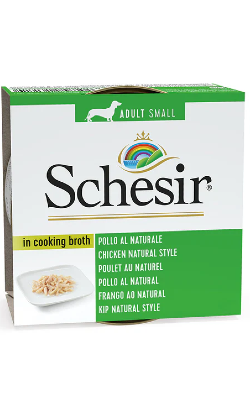 Alimento Húmido para Cão Schesir Small Dog Frango Natural | Wet (Lata) | 14 x 85 g