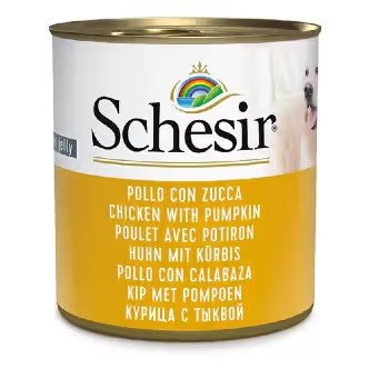 Schesir Cão Adulto Frango e Abóbora - Ração húmida para cão
