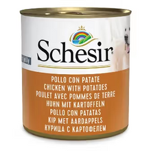 Schesir Perro Adulto Pollo y Patata en Gelatina - Comida húmeda para perro