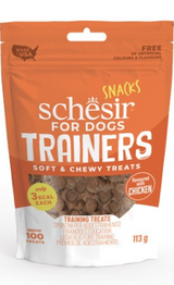 https://cdn.shopify.com/s/files/1/0916/7627/9129/files/Schesir_Dog_Snack_Trainers_Chicken.png?v=1737473795