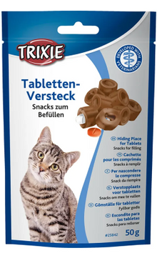 Alimento complementar para gato Trixie Snack para Esconder Comprimidos | 6 x 50 g