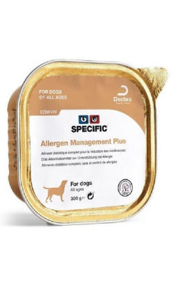 Ração Veterinária para Cão Specific COW-HY Allergen Management Plus HY | Cx c/ 6 terrinas 300 g