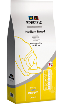 Ração para Cão Specific CPD-M Puppy Medium Breed | 7 kg