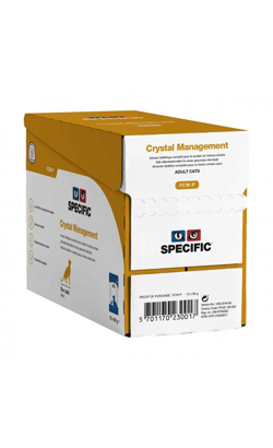 Ração Veterinária húmida para Gatos Specific Cat FCW-P Crystal Prevention | Wet (Saqueta) | Cx c/ 12 saquetas 85 g