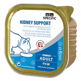 Specific FKW Kidney Support Gato Adulto Carne de Porco - Ração húmida para gato com insuficiência renal