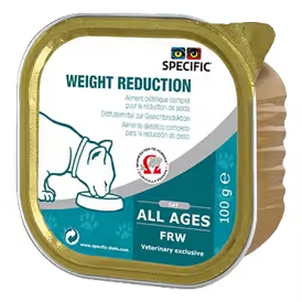 Specific FRW Weight Reduction Gato Adulto Cerdo y Pescado - Comida húmeda para gato con sobrepeso y diabetes