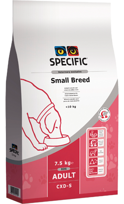 Specific CXD-S Cão Adulto Raças Pequenas Peixe - Ração seca para cão