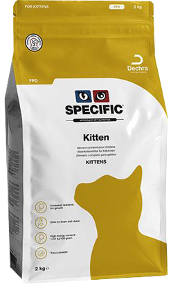 Specific FPD Gato Júnior Peixe - Ração seca para gato júnior