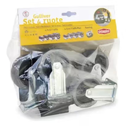 Stefanplast Gulliver Kit 4 Rodas para cão
