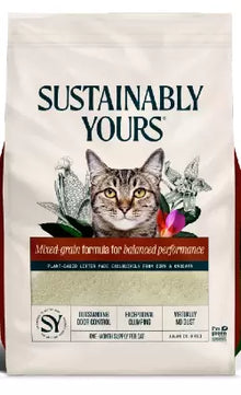 Sustainably Yours Mixed Grains Gato Milho e Mandioca - Ração seca para gato