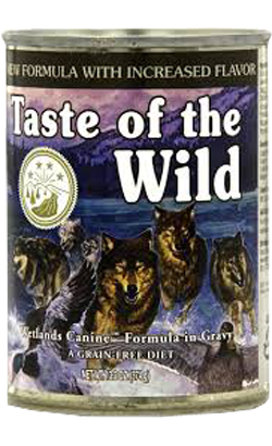 Ração húmida para Cão Taste of the Wild Wetlands Canine Formula | Wet (Lata) | 12 x 390 g