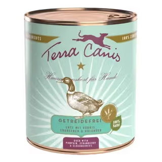 Terra Canis Adult Dog Duck with Pumpkin, Strawberry and Elderberry - Wet dog food