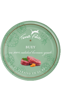 Ração húmida para Gatos Terra Felis Bovino | Wet (Lata) | 12 x 80 g
