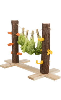 Trixie Árvore de Alimentação Natural Living Duo | 53 x 34 x 25 cm