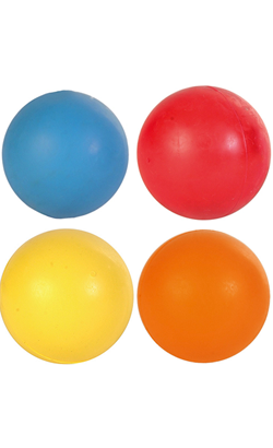 Brinquedo para cão Trixie Brinquedo Ball Natural Rubber - Cores Sortidas | 8 cm