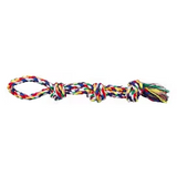 Trixie Denta Fun Playing Rope Dog Toy with Handle