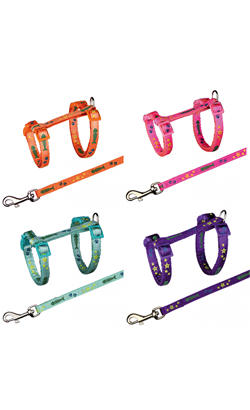Coleira para Gatos Trixie Cat Harness with Leash | 1 Unidade