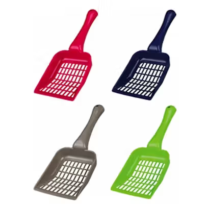 Pá para wc de Gato Trixie Cat Litter Spoon for Clumping Litter - Cores Sortidas
