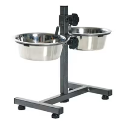 Trixie Double Adjustable Dog Feeder