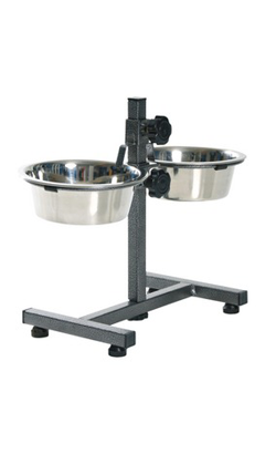 Comedouro para cão Trixie Comedouro Duplo Regulavel | 4,5 L