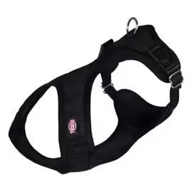 Peitoral para cão Trixie Comfort Soft Touren-Geschirr Black
