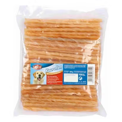 Biscoitos para cão Trixie Dog Chewing Rolls (Blister c/ 100 unidades)