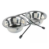 Trixie Eat on Feet Stainless Steel Bowl Set