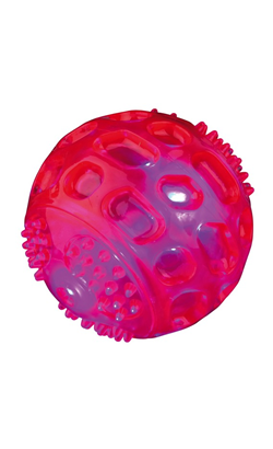 Brinquedo para cão Trixie Flashing Ball em Borracha Termoplástica | 1 Unidade