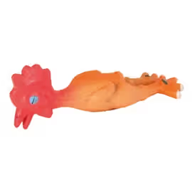 Juguete de látex para perros Trixie con forma de pollo