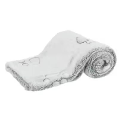 Trixie Nando Soft Plush Blanket Light Grey