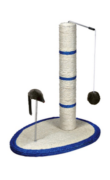 Poste de Arranhar para Gatos Trixie Scratch Me com Catnip | Roxo