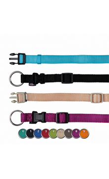 Coleira para cão Trixie Premium Collar | L-XL | Preto