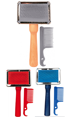 Escova para cão Trixie Soft Brush - Cores Sortidas | 9 cm x 13 cm