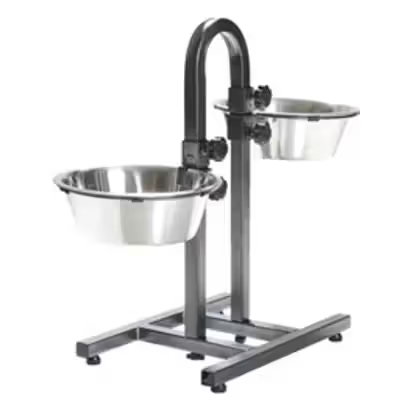Trixie Double Stand Dog Feeder with Independent Levels