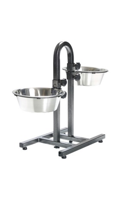 Comedouro para cão Trixie Suporte Duplo com Niveis Independentes | 1 Unidade - 2,8 L