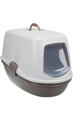 Caixa de areia para Gatos Trixie WC Berto Top Litter Tray | Caqui