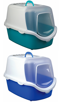 Caixa de areia para Gatos Trixie WC Vico Easy Clean | Turquesa