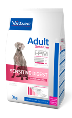 Ração para Cão Virbac HPM Adult Dog Sensitive Digest Large & Medium | 12 kg