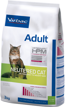 Ração para Gatos Virbac HPM Adult Neutered Cat | 1,5 kg