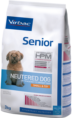 Ração para Cão Virbac HPM Senior Neutered Dog Small & Toy | 3 kg