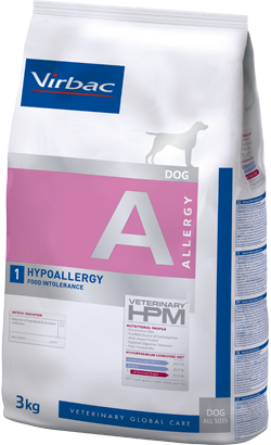 Ração Veterinária para Cão Virbac Veterinary HPM A1 Dog Hypoallergy | 3 kg