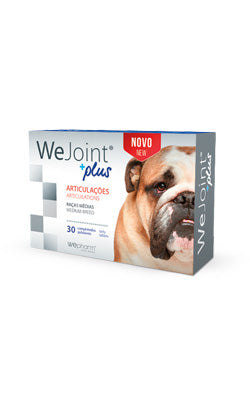 Suplemento WeJoint Plus | Raças Médias para cão | 30 Comprimidos