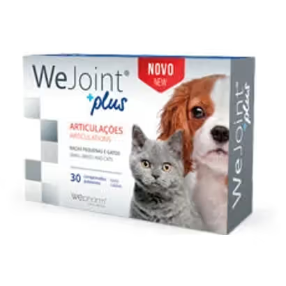 Suplemento WeJoint Plus para perros y gatos Razas pequeñas y gatos