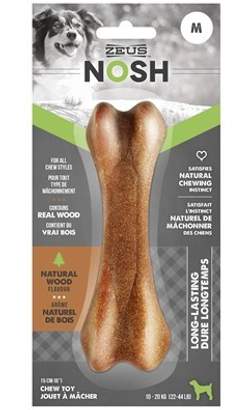 Zeus Nosh Osso Nylon e Madeira | 15 cm