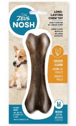 Zeus Nosh Strong Chew Bone Frango | 18 cm