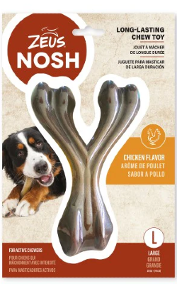 Zeus Nosh Wishbone Strong Hueso y Pollo | 15 cm